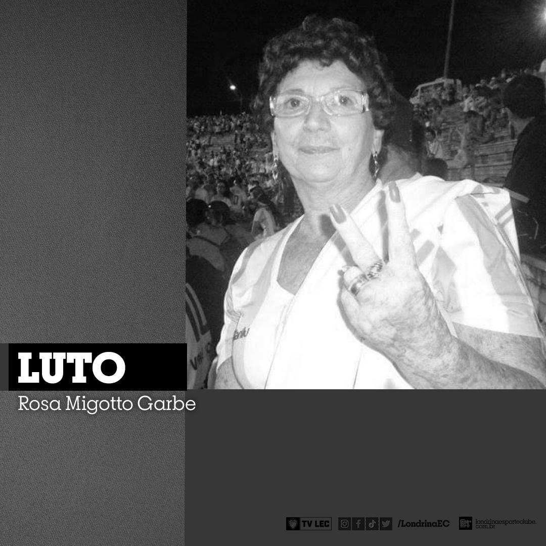 Nota de pesar: Rosa Migotto Garbe